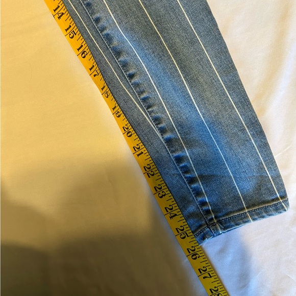 Tilly’s RSQ Pinstripe Non-Distressed Ibiza Skinny Jeans - Picture 8 of 11